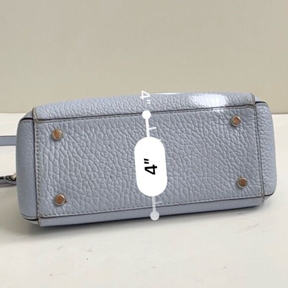 Kate Spade New York Carter Street Kylie Satchel Periwinkle - Picture 12 of 16